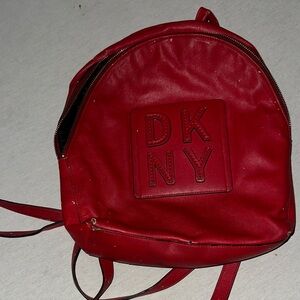 DKNY Cherry Red Women's Backpack
